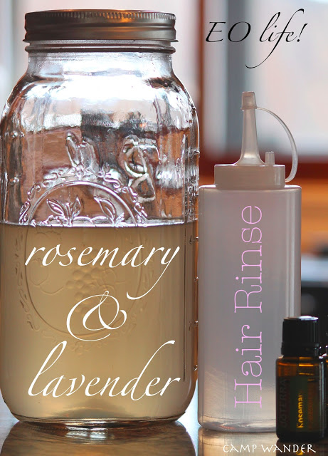 DIY Hair Treatment - Thicker, Softer Hair with Rosemary, Lavender & Apple Cider Vinegar