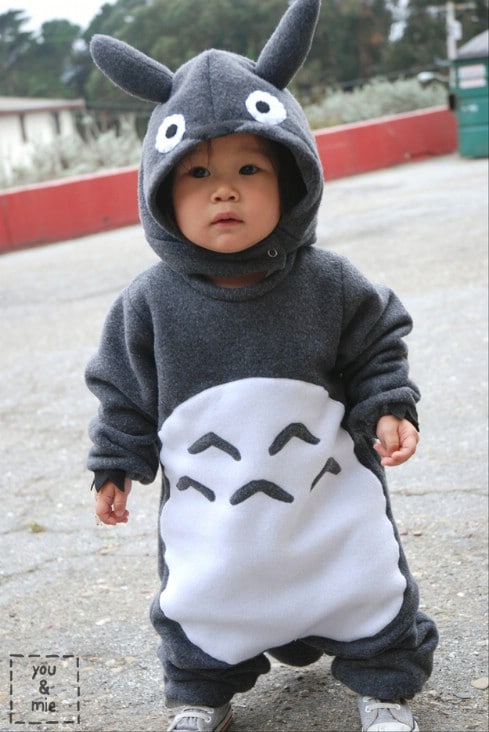 Sew Tell: Totoro Costume - Top 28 Most Adorable DIY Baby Projects Of All Time