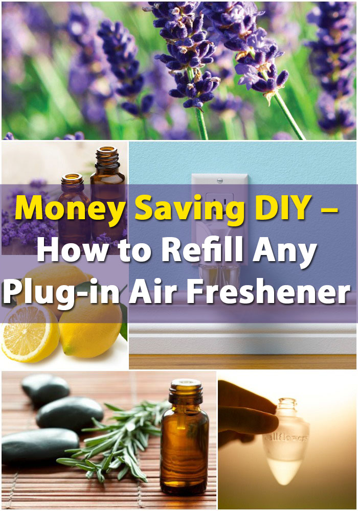 Money Saving DIY - How to Refill Any Plug-in Air Freshener