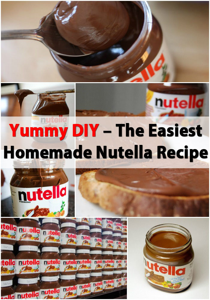 Yummy DIY – The Easiest Homemade Nutella Recipe
