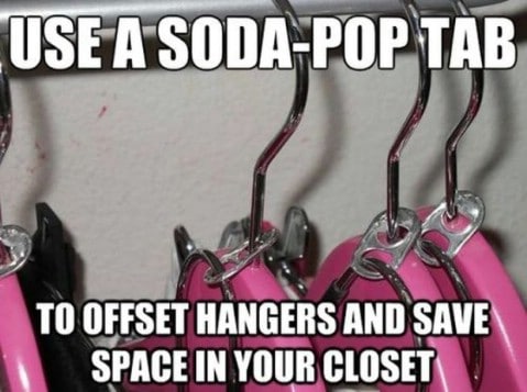 Soda pop tab - Top 68 Lifehacks and Clever Ideas that Will Make Your Life Easier