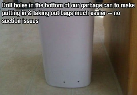 Garbage solution - Top 68 Lifehacks and Clever Ideas that Will Make Your Life Easier