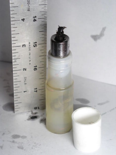 DIY pocket-sized oil lamps out of travel-size or hotel toiletry shampoo bottles. - Top 33 Most Creative Camping DIY Projects and Clever Ideas