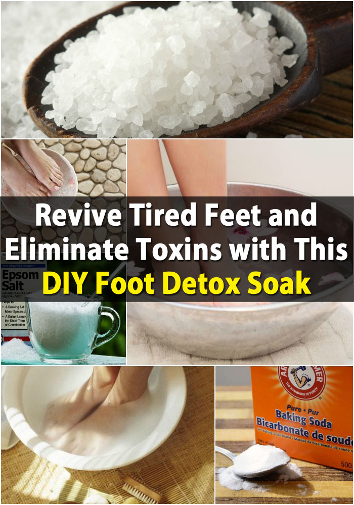 Revive Tired Feet and Eliminate Toxins with This DIY Foot Detox Soak