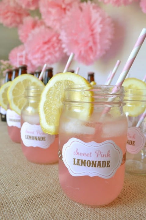 Serve DIY Mason Jar Lemonade and Amaze Your Friends - 35 Summery DIY Projects And Activities For The Best Summer Ever 