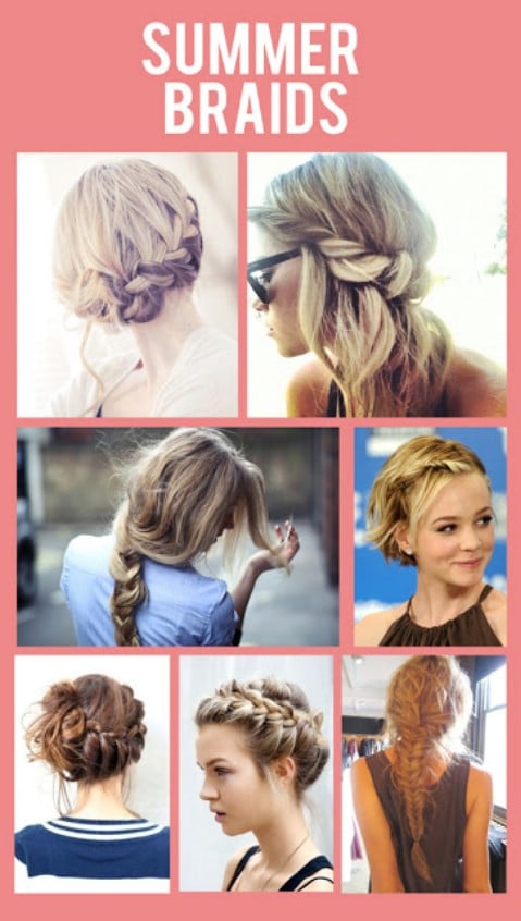 Be Unique With Awesome Summer Braids - 35 Summery DIY Projects And Activities For The Best Summer Ever 