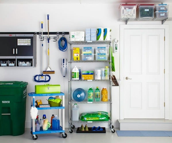Make Use of Small Spaces - 49 Brilliant Garage Organization Tips, Ideas and DIY Projects