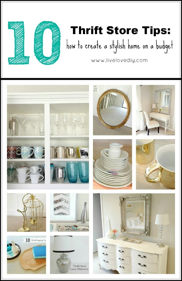 My Top 10 Thrift Store Shopping Tips: How To Decorate on a Budget - Top 60 Furniture Makeover DIY Projects and Negotiation Secrets