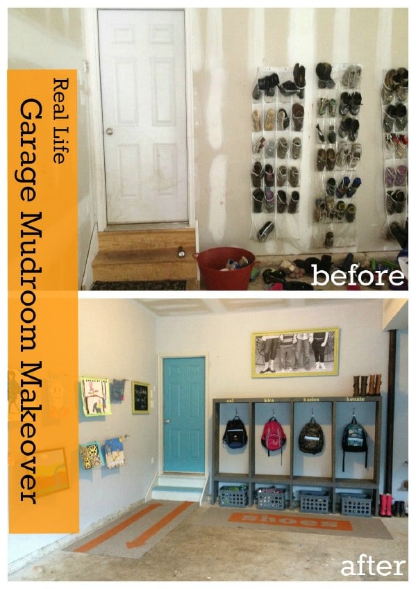 Make Over Your Mud Room - 49 Brilliant Garage Organization Tips, Ideas and DIY Projects