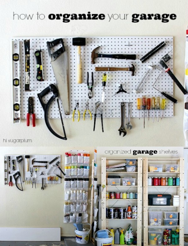 Organize Paint and So Much More - 49 Brilliant Garage Organization Tips, Ideas and DIY Projects