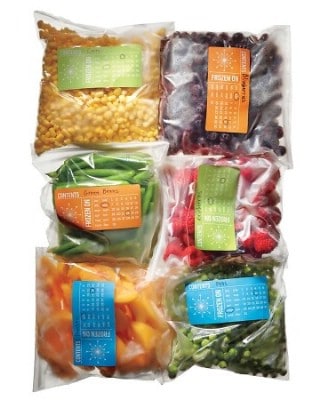 Freezer Storage Labels - 60+ Innovative Kitchen Organization and Storage DIY Projects