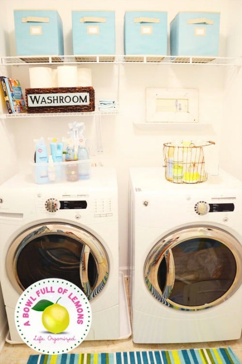Laundry Room Organization that Saves Time - 150 Dollar Store Organizing Ideas and Projects for the Entire Home