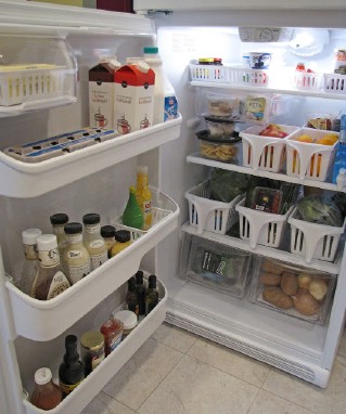 So, I Organized my Refrigerator :: A Conversation Starter - 60+ Innovative Kitchen Organization and Storage DIY Projects