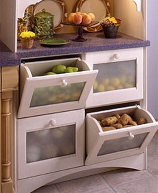 Drawer Storage for the Kitchen - 60+ Innovative Kitchen Organization and Storage DIY Projects