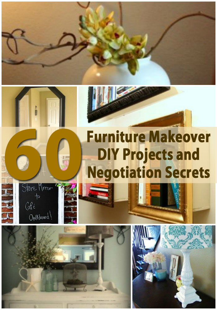 Top 60 Furniture Makeover DIY Projects and Negotiation Secrets