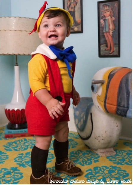 Pinocchio - 60 Fun and Easy DIY Halloween Costumes Your Kids Will Love
