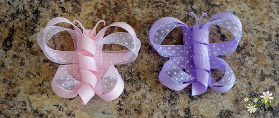 Butterfly Bows - 30 Fabulous and Easy to Make DIY Hair Bows