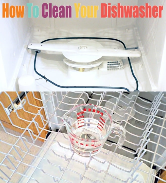 Clean your dishwasher