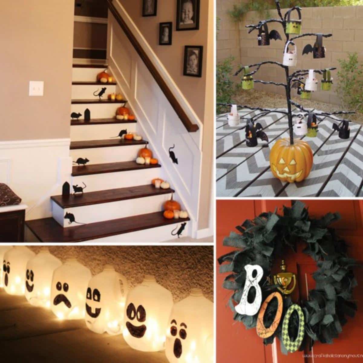 DIY halloween Spooky Interior.