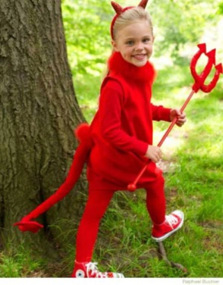 Little Devil - 60 Fun and Easy DIY Halloween Costumes Your Kids Will Love