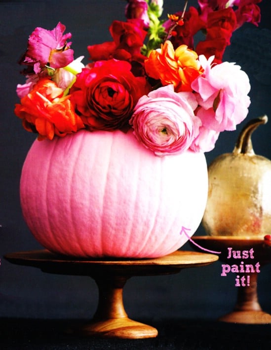 Colorful Ombre Pumpkins - 40 Easy to Make DIY Halloween Decor Ideas