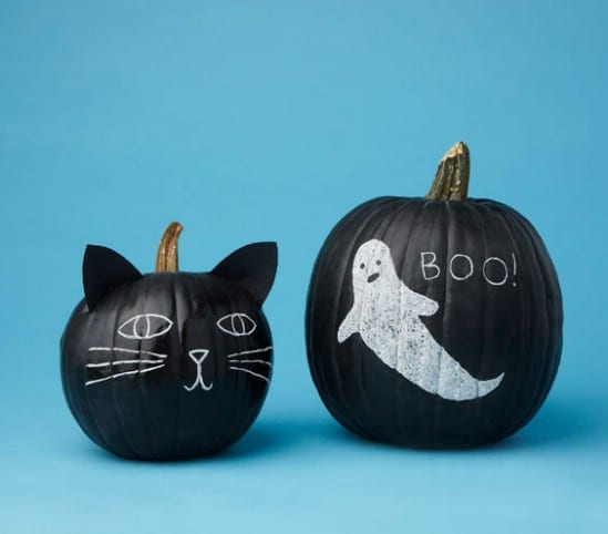 Decorate Pumpkins Without Carving - 40 Easy to Make DIY Halloween Decor Ideas
