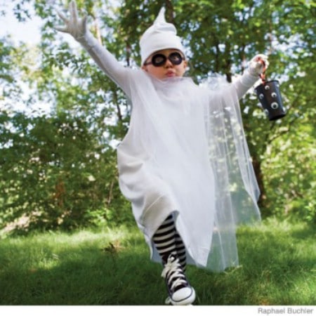 Ghost - 60 Fun and Easy DIY Halloween Costumes Your Kids Will Love