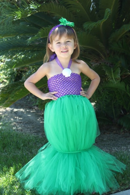 The Little Mermaid - 60 Fun and Easy DIY Halloween Costumes Your Kids Will Love