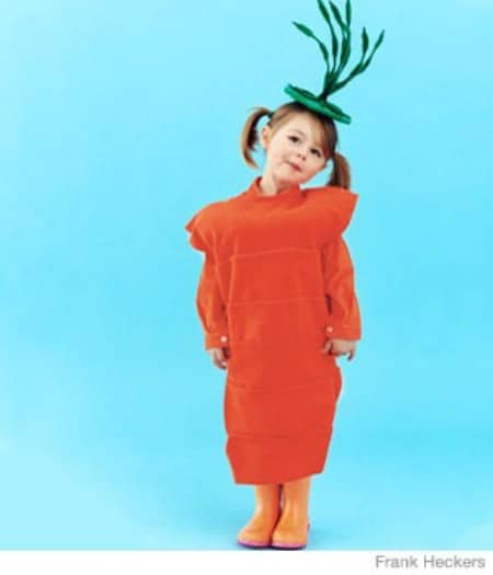 Carrot - 60 Fun and Easy DIY Halloween Costumes Your Kids Will Love