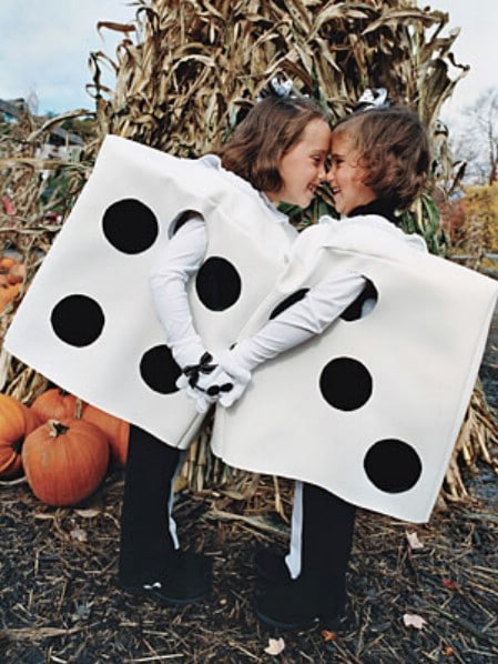 Dice - 60 Fun and Easy DIY Halloween Costumes Your Kids Will Love