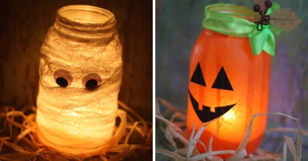 DIY Pumpkin Luminaries