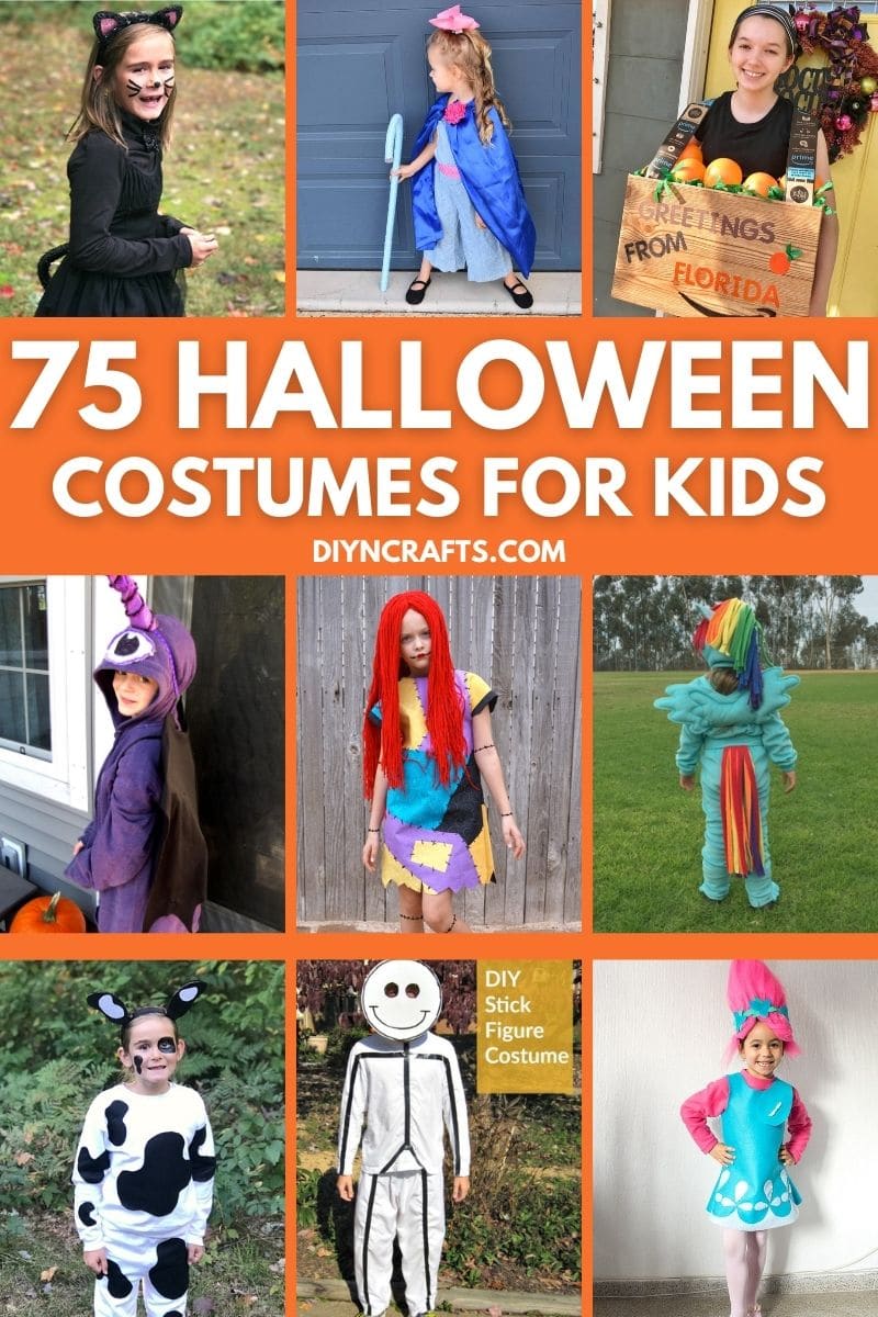 75 Fun and Easy DIY Halloween Costumes Your Kids Will Love