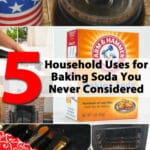 5 Household Uses for Baking Soda You Never Considered pinterest image.