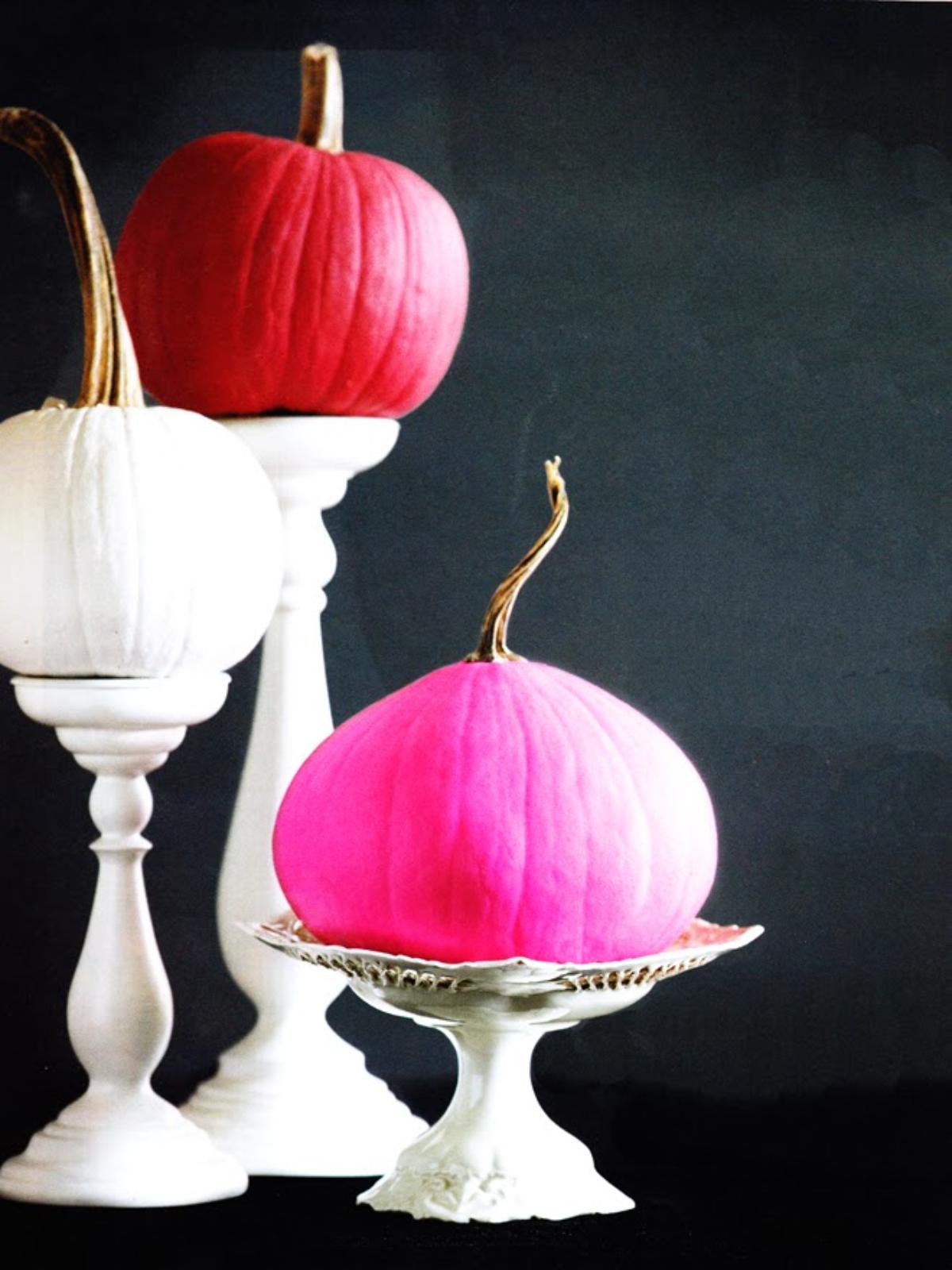 DIY Decorative Pumpkin Vases