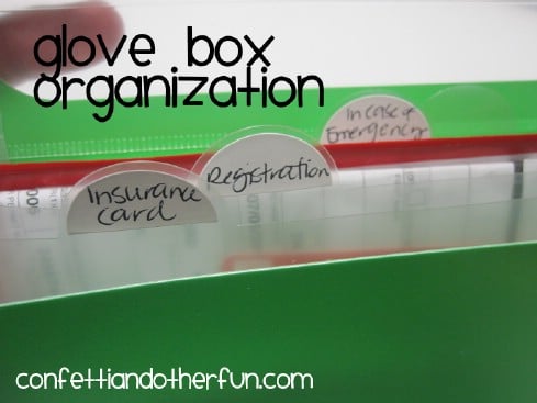 Organize the Glove Compartment - 20 Easy DIY Ideas and Tips for a Perfectly Organized Car