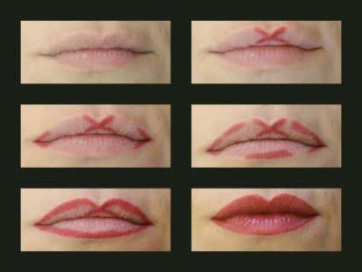 DIY Cupid’s Bow Shape with Lip Liner