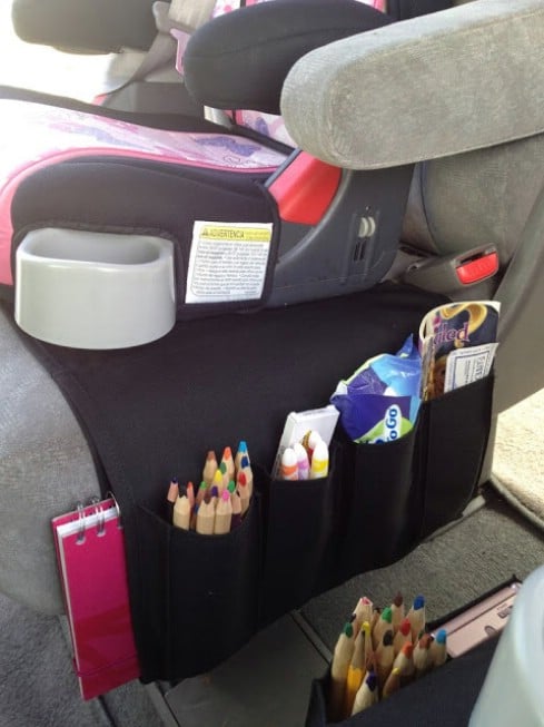 Remote Holder Doubles as Storage - 20 Easy DIY Ideas and Tips for a Perfectly Organized Car