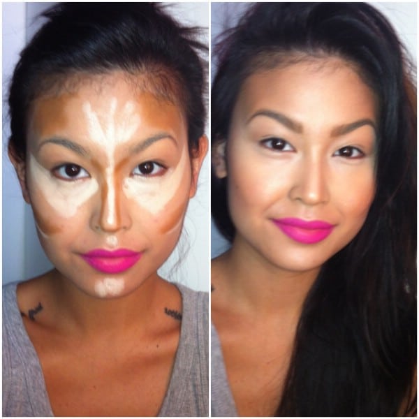Learn How to Contour Properly - 40 DIY Beauty Hacks That Are Borderline Genius