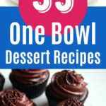 One bowl dessert recipes collage