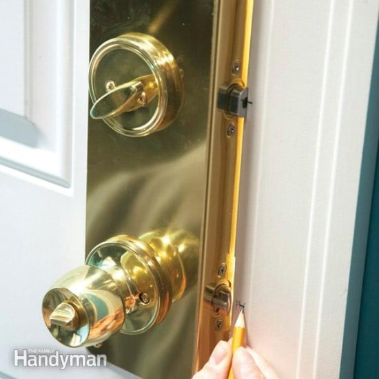 Reinforce Door Jambs - 20 Easy and Effective DIY Tricks to Keep Your Home Safe