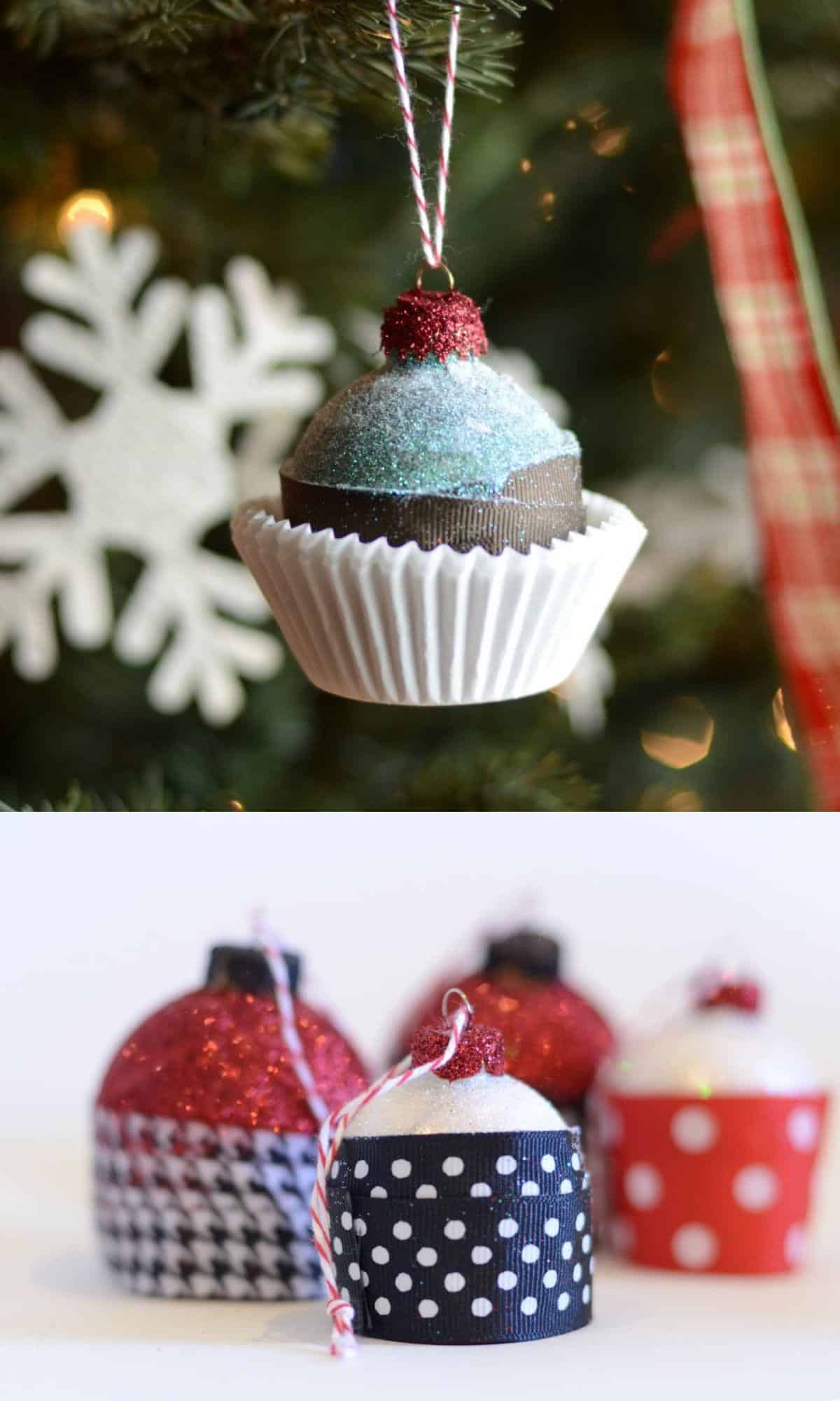 Delicious Cupcake Ornaments