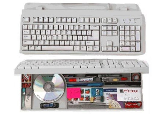 Computer Keyboard Storage - 15 Secret Hiding Places That Will Fool Even the Smartest Burglar