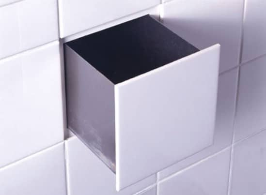 Bathroom Tile Storage - 15 Secret Hiding Places That Will Fool Even the Smartest Burglar