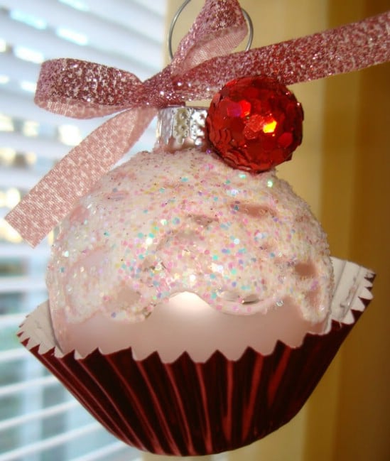 Cupcake Ornaments