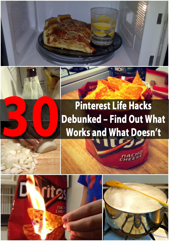 30 Pinterest Life-Hacks Debunked – Find Out What Works and What Doesn’t