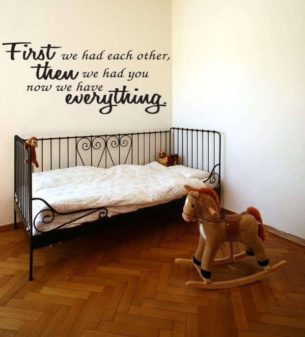 11 DIY Wall Quote Accent Inspirations That Will Beautify Your Home - First We Had Each Other