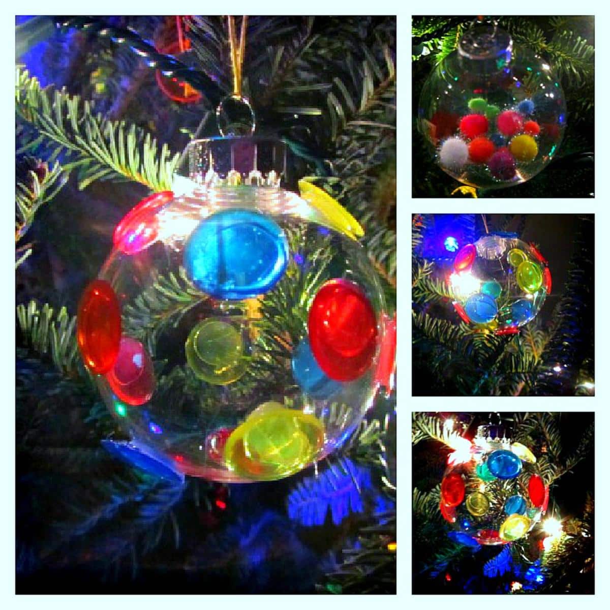 Colorful Glass Ornaments