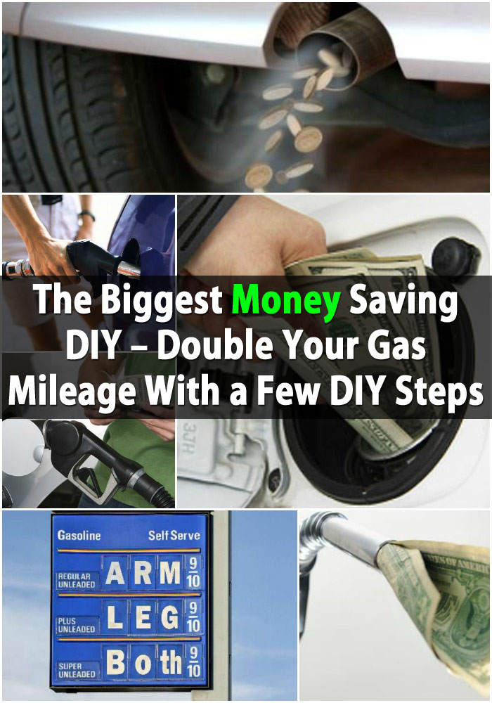 The Biggest Money Saving DIY - Double Your Gas Mileage With a Few DIY Steps