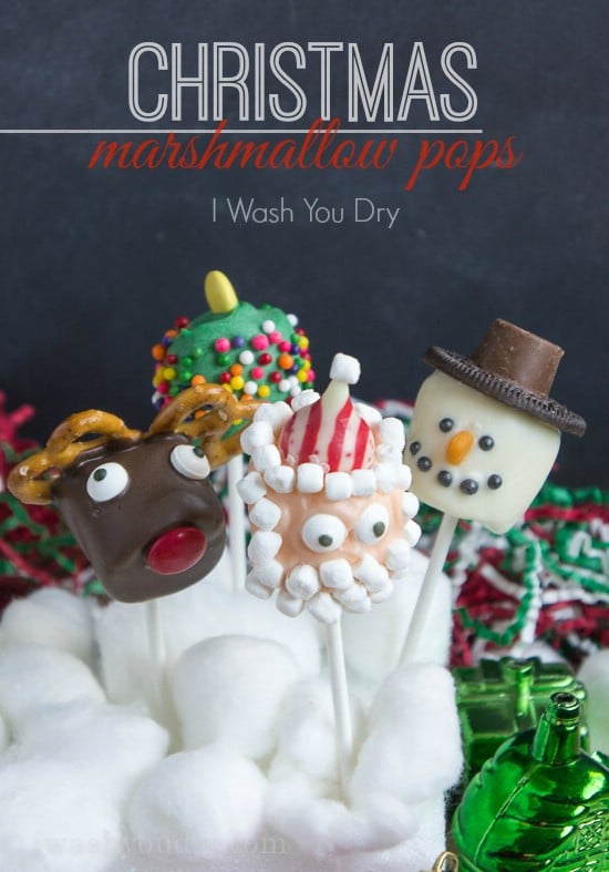 Marshmallow Pops - 25 Yummy Homemade Christmas Candy Recipes