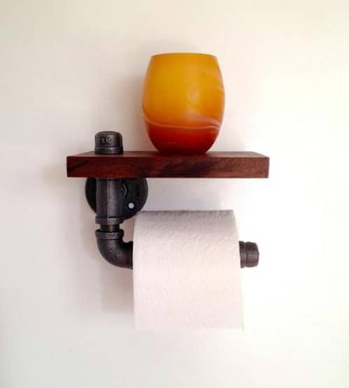 Rustic Toilet Paper Holder - 40 Rustic Home Decor Ideas You Can Build Yourself